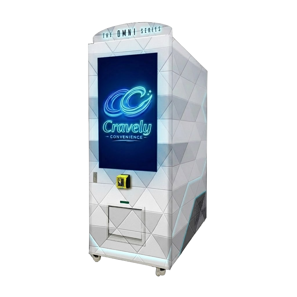 Cravely OMNI Vista smart vending machine